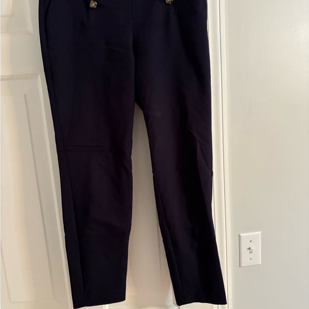 Express Women's Dark Blue Cropped Pants